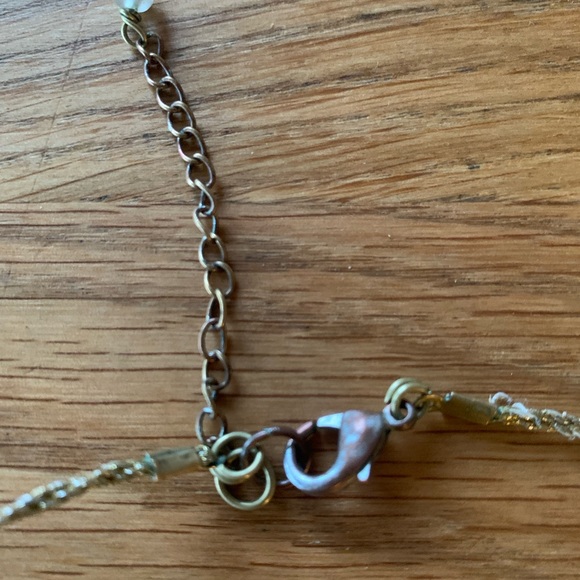 Vintage Gold Tone Wire Bauble Necklace - Picture 5 of 5